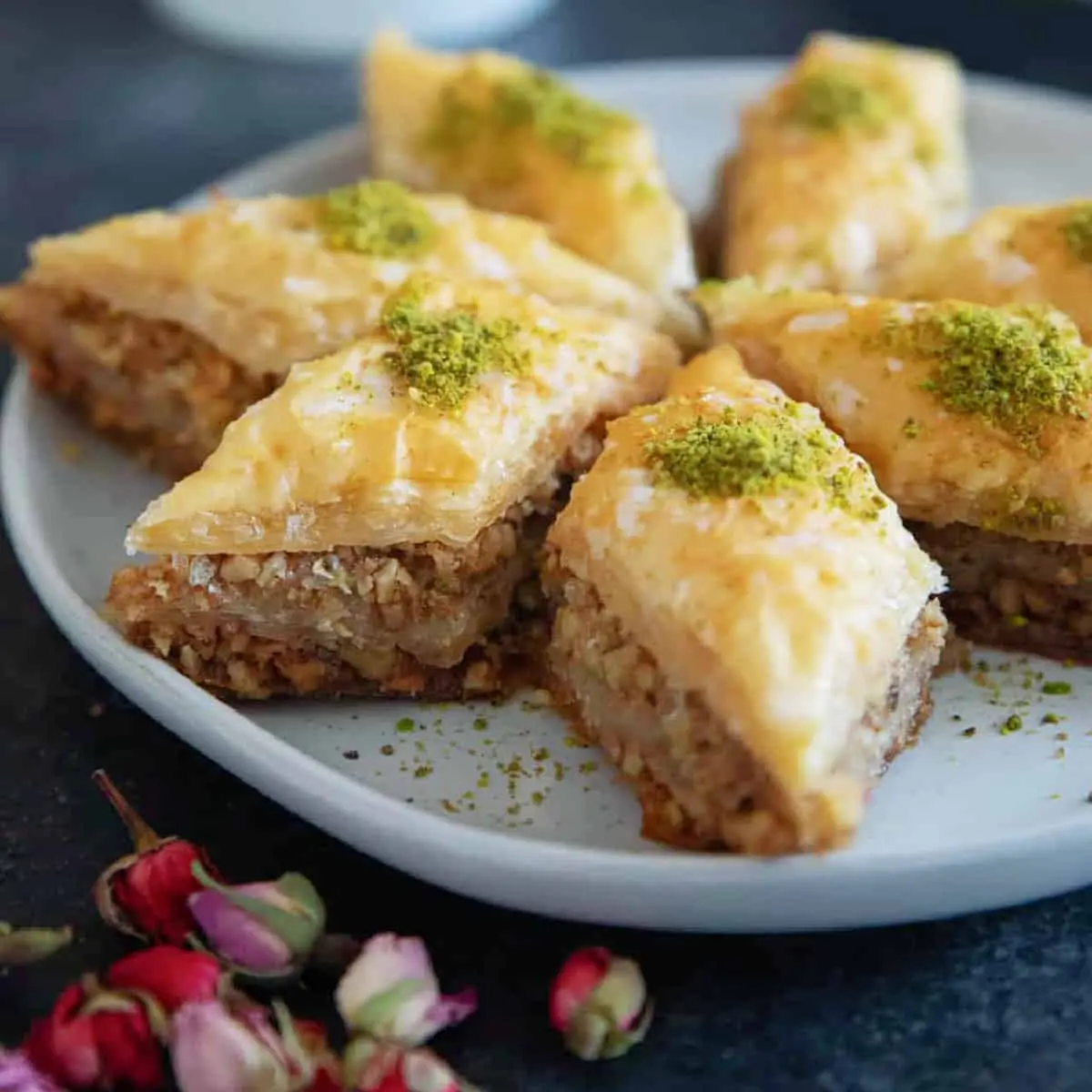 Traditional Baklava at ZamZam Wraps in Regina, SK