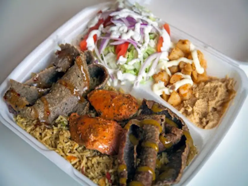 Delicious Middle Eastern Platters at ZamZam Wraps in Regina, SK