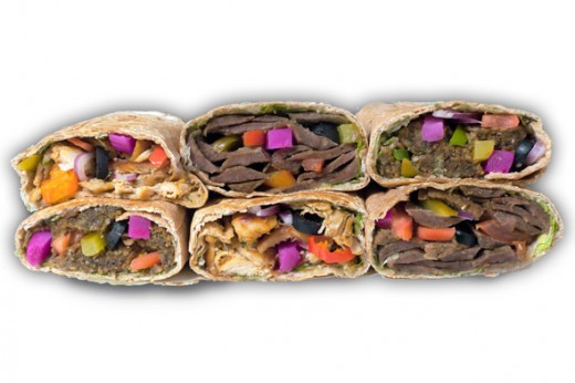 Healthy Grilled Wrap (dairy free)